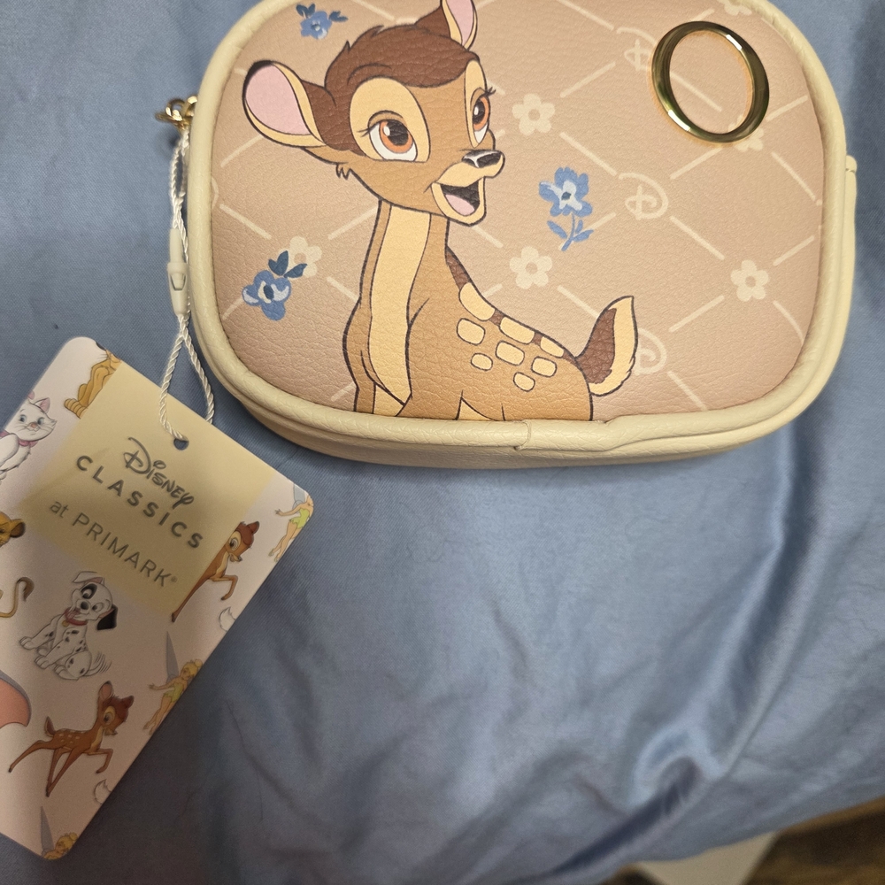 Disney Bambi Kids Pouch - Pink and Cream
